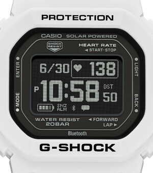 Часы Casio G-SHOCK G-SQUAD DW-H5600-7ER + кабель купить в интернет