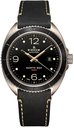 Часы Edox North Sea 1967 Date Automatic 80118 BRN N67