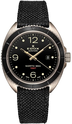 Годинник Edox North Sea 1967 Date Automatic 80118 BRN N67