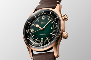 Часы The Longines Legend Diver Watch L3.774.1.50.2 + ремешок