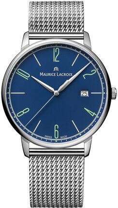 Часы Maurice Lacroix ELIROS Date 25th Anniversary EL1118-SS00E-420-C + ремешок