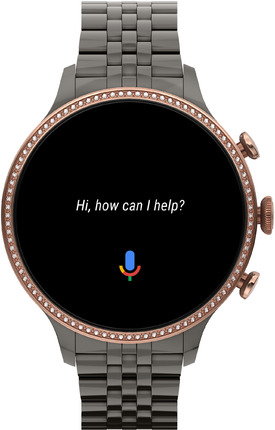 Смарт-часы Fossil Gen 6 Gunmetal Stainless Steel (FTW6078)
