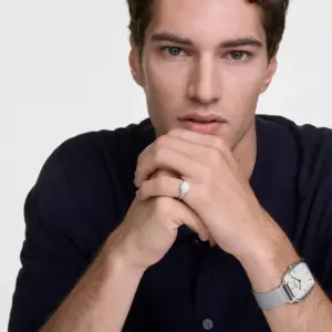 Часы Daniel Wellington Marlon Sterling Linen DW00100814