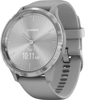 Смарт-годинник Garmin Vivomove 3 Sport Grey-Silver Silicone (010-02239-20)