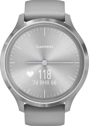 Смарт-годинник Garmin Vivomove 3 Sport Grey-Silver Silicone (010-02239-20)