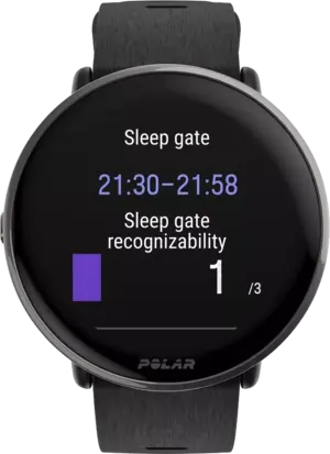 Смарт-часы Polar Ignite 3 Titanium Black S-L (900110027)