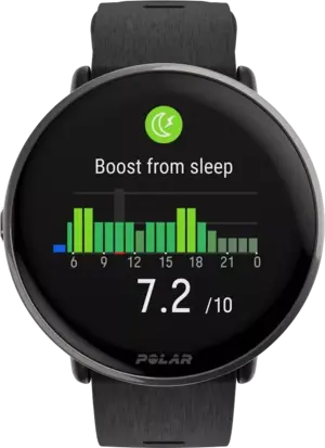 Смарт-часы Polar Ignite 3 Titanium Black S-L (900110027)