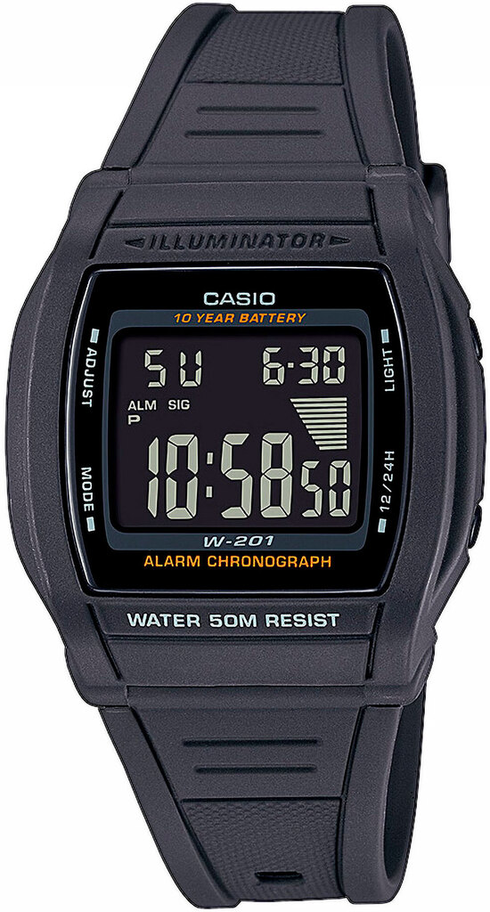 

Часы CASIO W-201-1BVEG, W-201-1BVEG
