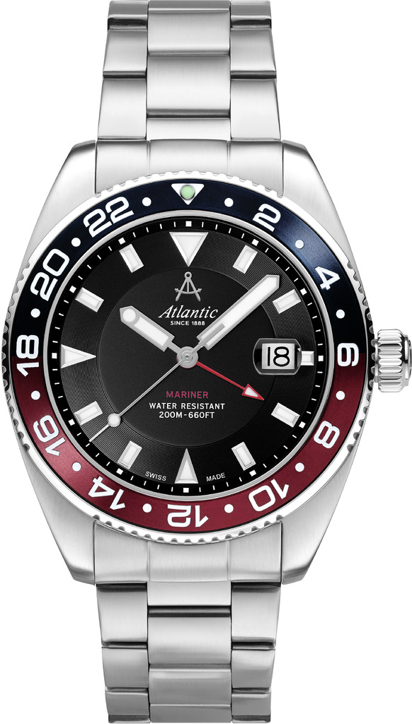 

Часы Atlantic Mariner GMT Quartz 80575.41.61, 80575.41.61