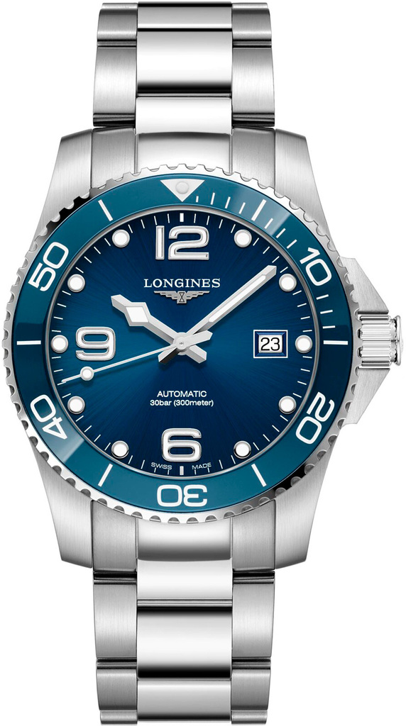 Годинник Longines HydroConquest L3.781.4.96.6 купити в інтернет