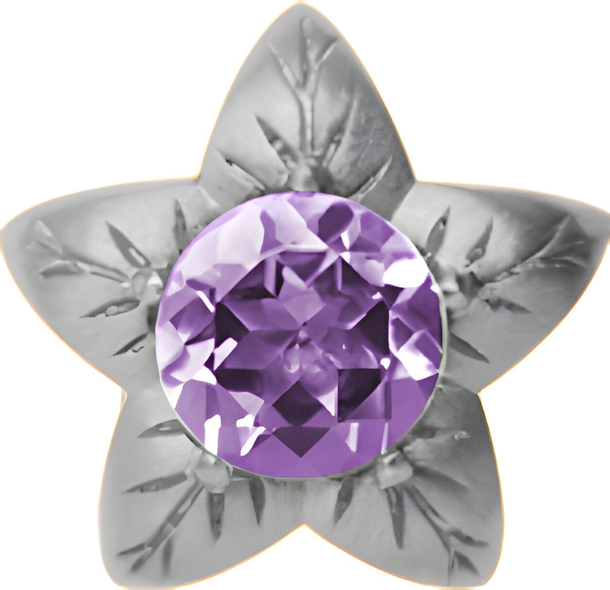 

Шарм CC rings - amethyst flower 650-S05, rings - amethyst flower 650-S05
