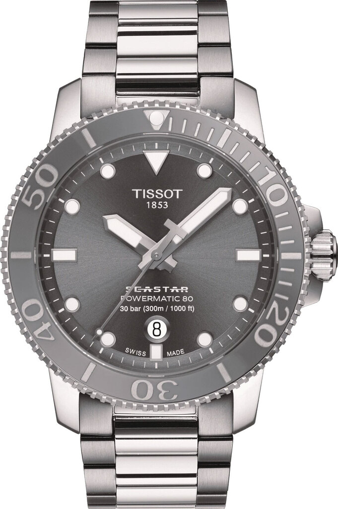 

Часы Tissot Seastar 1000 Powermatic 80 T120.407.11.081.01, T120.407.11.081.01