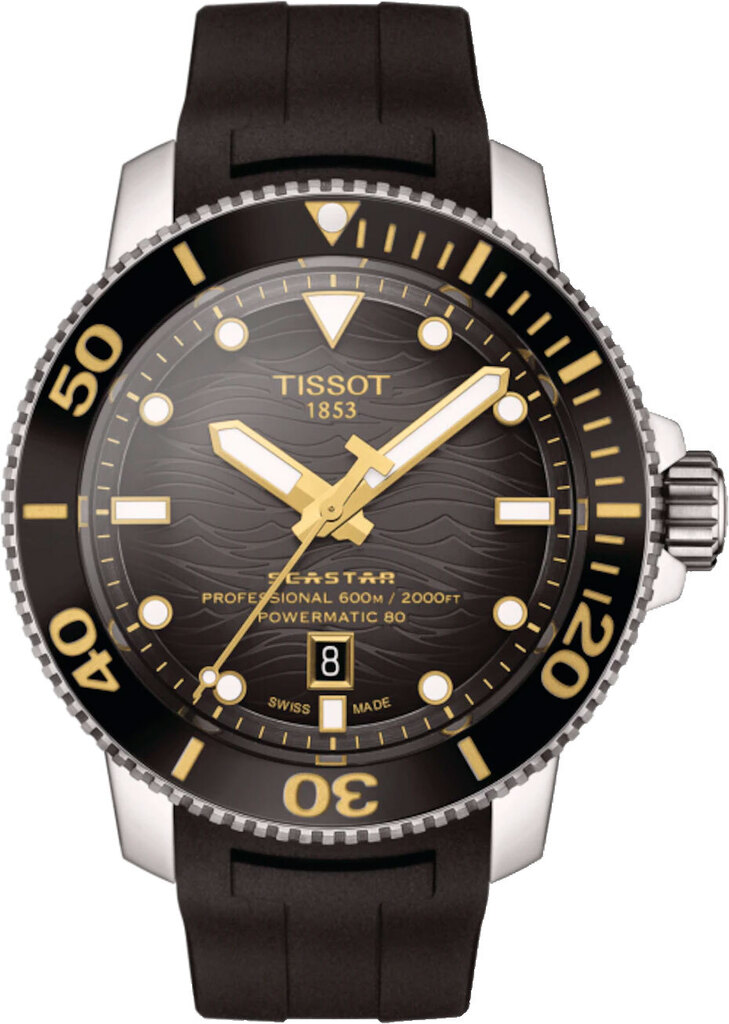 

Часы Tissot Seastar 2000 Professional Powermatic 80 T120.607.17.441.01, T120.607.17.441.01