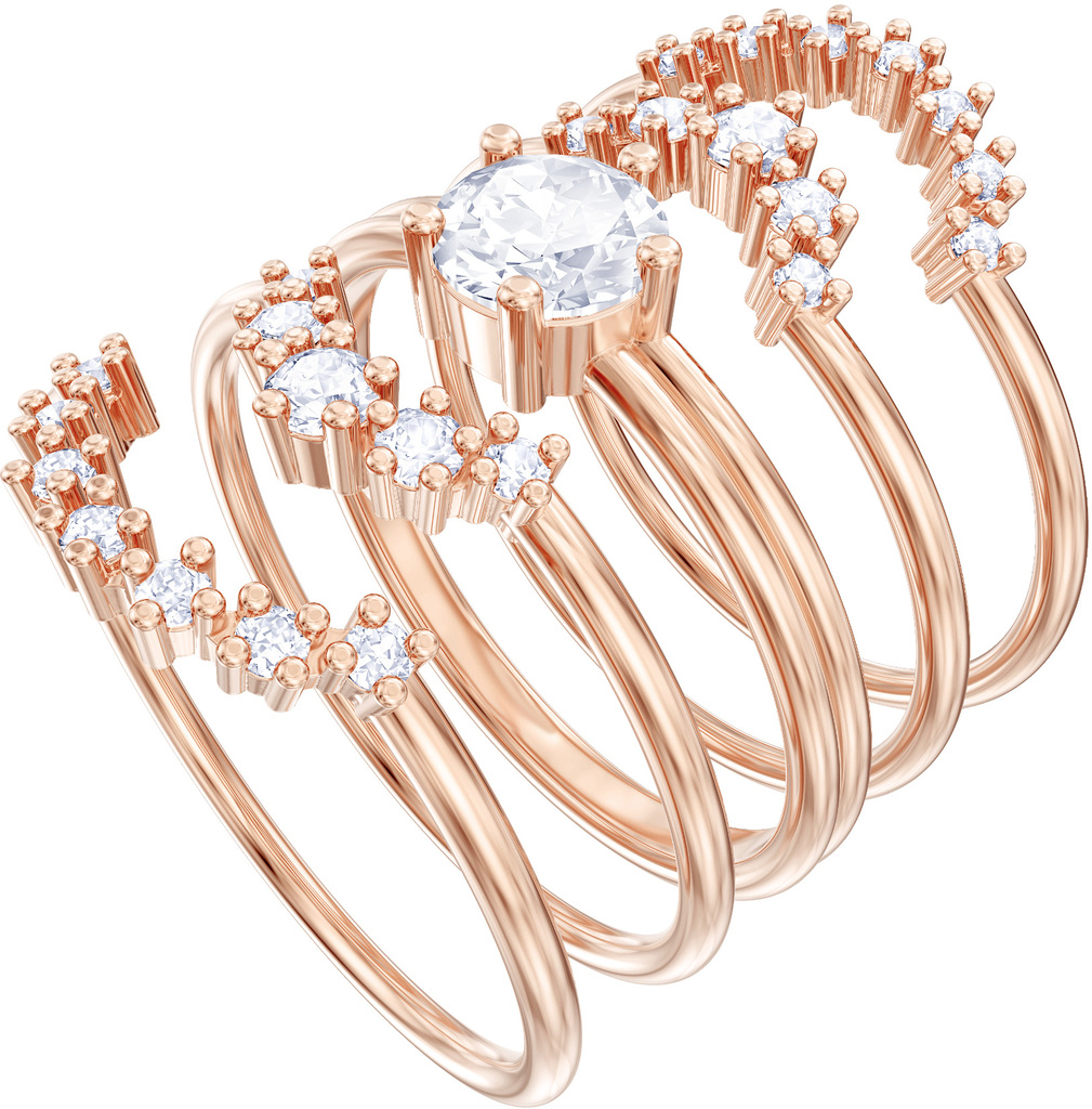 

Комплект колец Swarovski MOONSUN 5486359 55, 5486359
